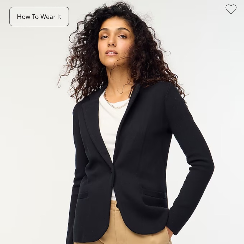 Sweater Blazer